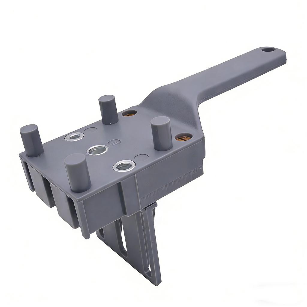Woodworking Dowel Handheld Drill Guide and Hole Saw Tool 6/8/10mm Drill Bit For Carpentry Straight Hole Locator Clamp