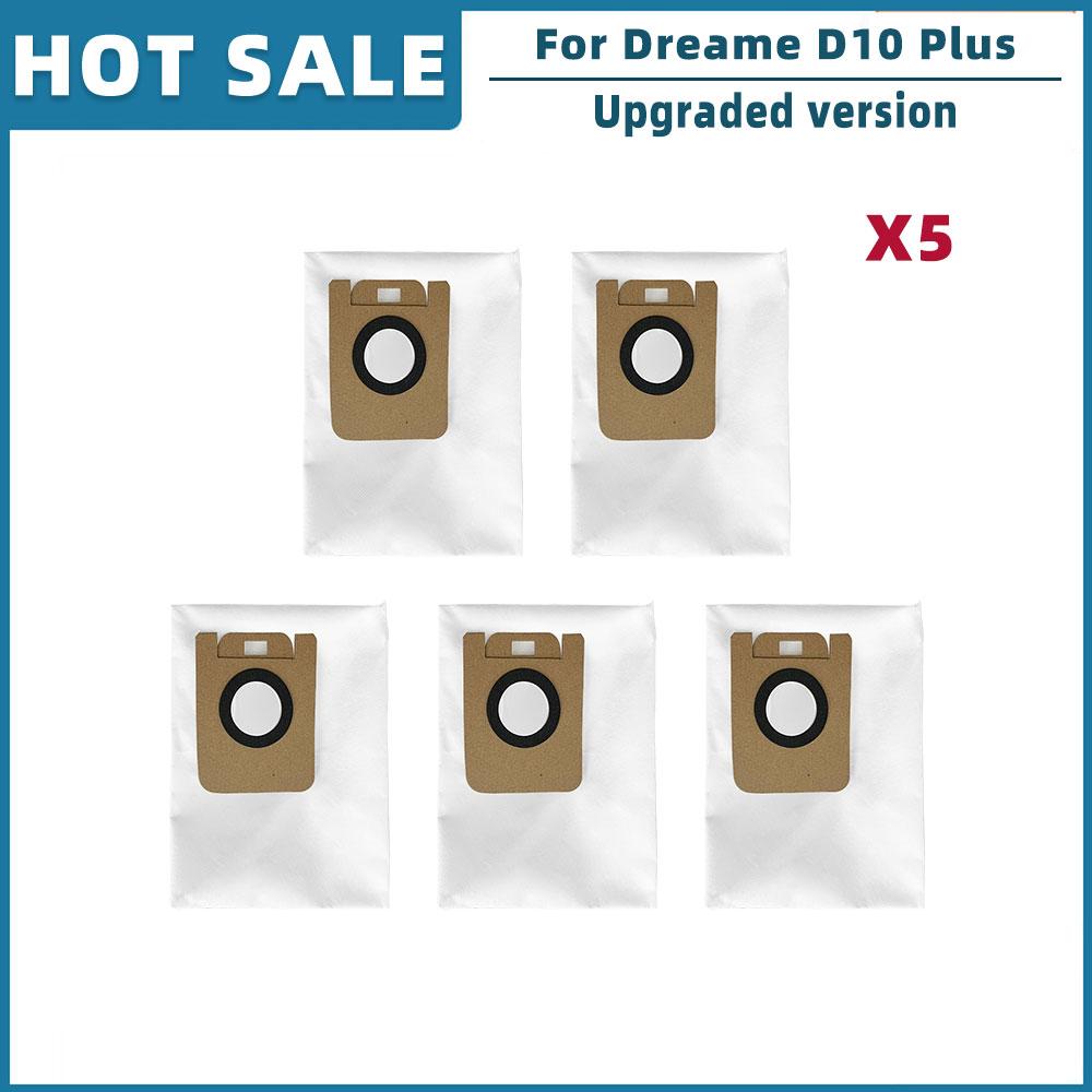 Replacement For Xiaomi Dreame Bot D10 Plus RLS3D Robot Vacuum Cleaner Spare Parts Main Brush Side Brush Hepa Filter Mop Dust Bag