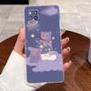 Casing For Samsung A42 5G Case A426B Aesthetic Fashion Cute Cat Transparent Soft TPU Cover For Samsung Galaxy A42 5G Phone Case