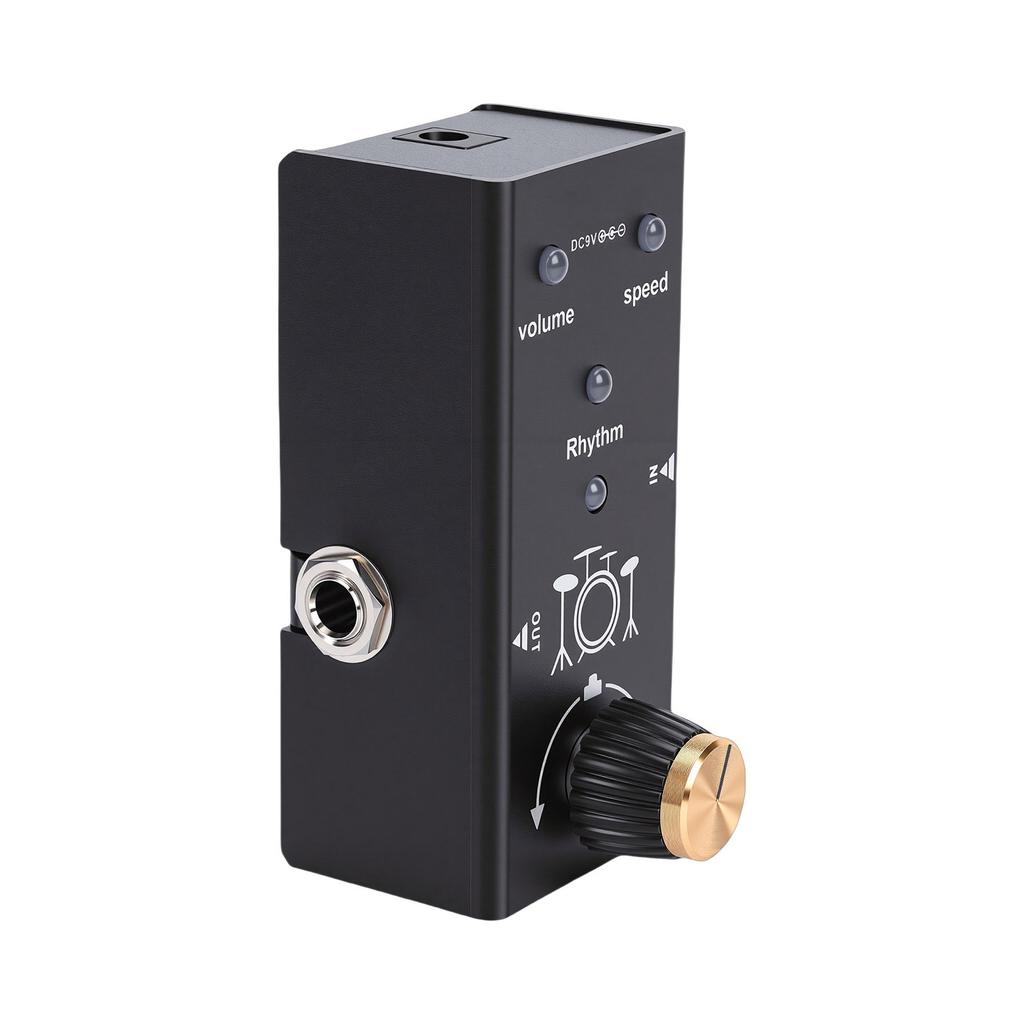 Guitar Effect Pedal with 55 Rhythm Patterns Speed and Volume Control for Electric Guitar Bass
