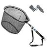 KOMCLUB Landing Net with Small Foldable Landing Set for Suitable for Freshwater and Saltwater Set, 3.9m, Telescopic, Joints, Net, Compact,