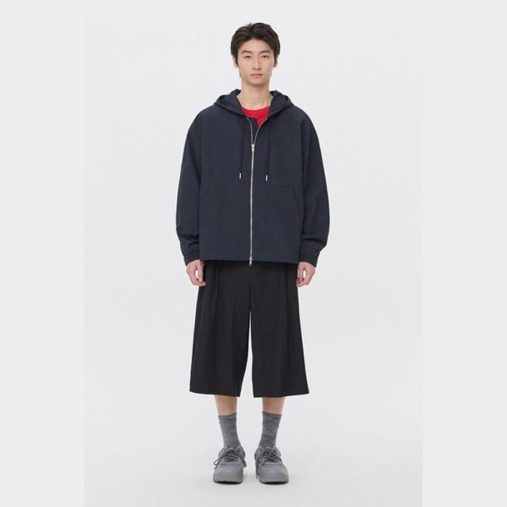 Customellow Unisex Essential Hooded Jacket Navy C9uam26114nyx