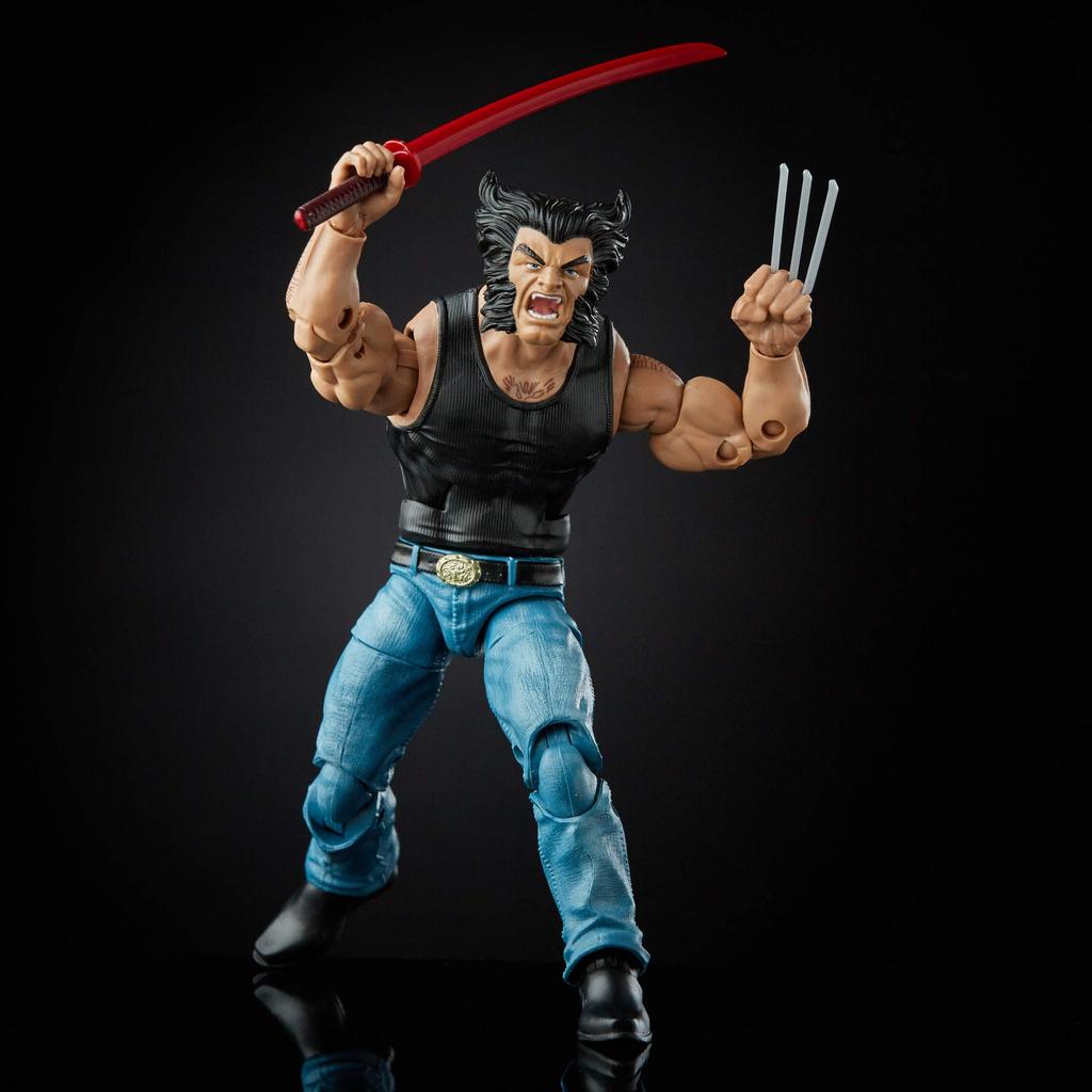 Hasbro Marvel X-Men Wolverine Logan 6-inch Action Figure Marvel Legends Series 80th Anniversary E8612
