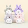 Portachiavi Peluche Totoro Carino Peluche Corto Ultra-morbido Ciondolo per Borsa Regalo per Coppie Portachiavi