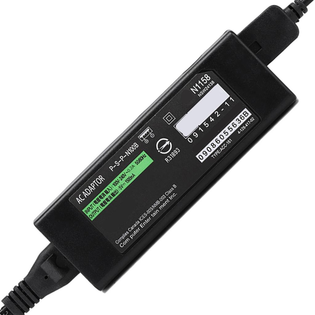 Tragbarer für PSP GO Netzadapter Schnellladung DC 5V1500mA Ladegerät 5060Hz