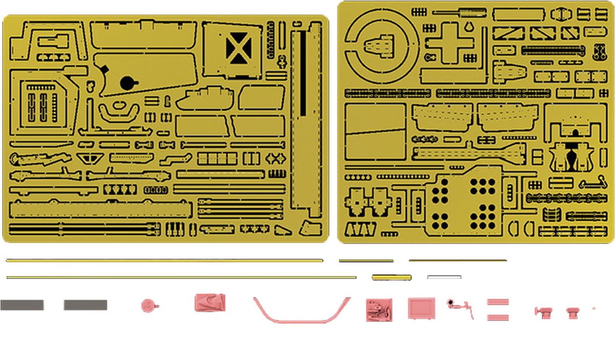 

Ryfield Models 1/35 Leopard II A7V Upgrade Parts Set (for Ryfield Models RFM5109) Plastic Model Parts RFM2069