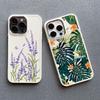 Flower Luxury Silicone Phone Case For  iphone 13 12 Pro Max 15 7 8 plus X XR XS 11 14 Pro Max Shockproof Soft Shell Cover Fundas