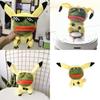 Lovable Pikachu Kawaii Stuffed Toy With Sad Frog Design For Children 15 Inches Plush