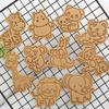 8Pcs/Set  Biscuit Mold Forest Animal Shape Cookie Cutter Icing Fondant Cake Tool