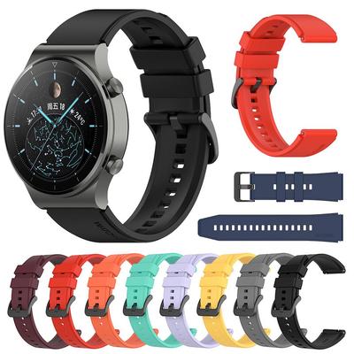 22mm Silikon Kayış Huawei İzle GT2 Pro Yedek Kordonlu Saat Huawei Onur İzle GS Pro/Onur İzle Rüya