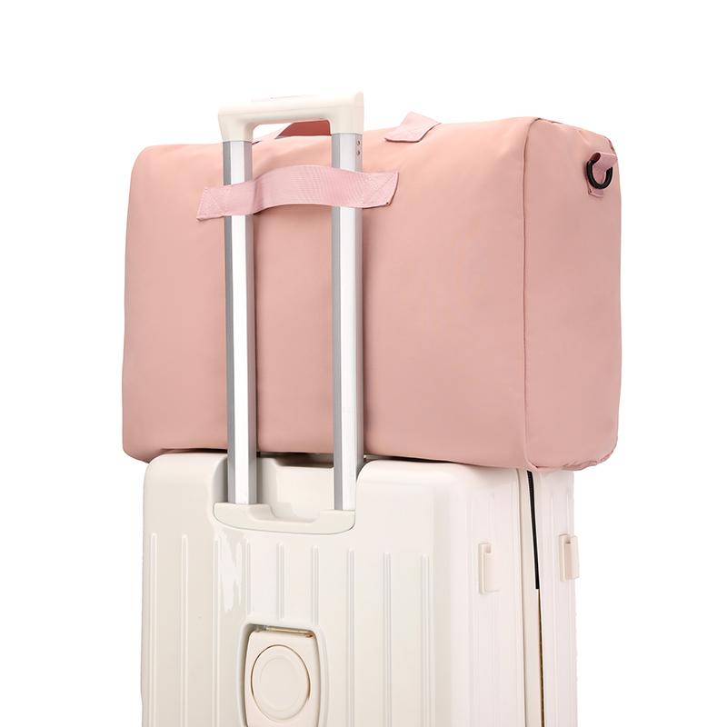 Large Capacity Foldable Travel Bag Women's Shoulder Luggage Bag