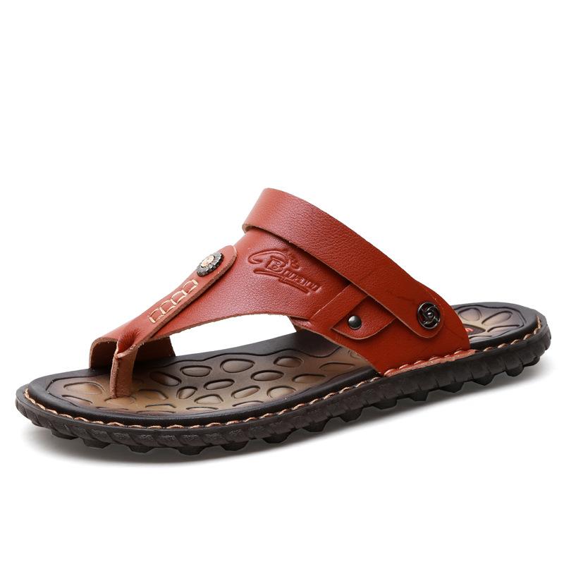 Summer Clip Toe Flip Flops Mens Sandals Male Shoes Fashion Flat Non-slip Slide Slippers Casual Beach Holiday Sport Zapatillas