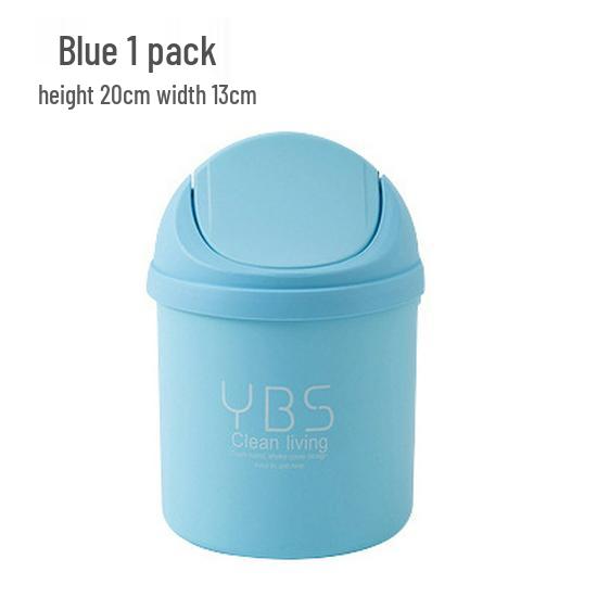 Cute Mini Desktop Trash Can with Lid for Home and Office