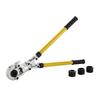 Pipe Crimping Pliers Hand Pressing Kit with 6 Pieces Tool PEX Presser ?16 - 32 mm for Composite Pipe Pex-Al-Pex Aluminum Composite Pipes