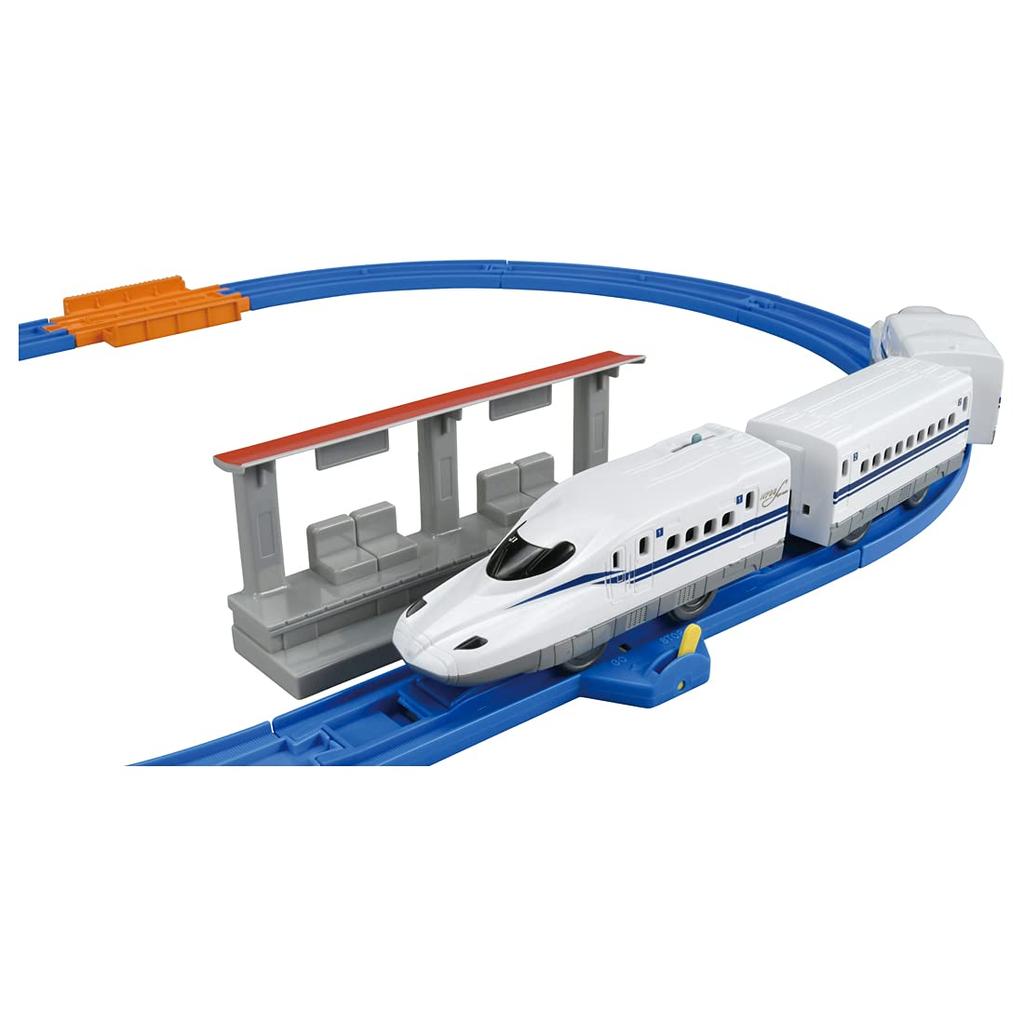 Takara Tomy Plarail Run Shinkansen N700S Basic Set Train Toy Ages 3 and Up Let's Cool!
