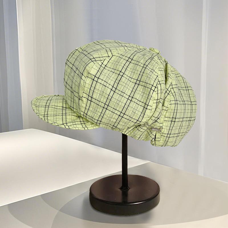 Reverse Beret Children Spring and Summer Cap Forward Hat Male Face Painter Newsboy Hat