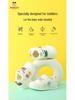 Babu Dou Plush-Lined Non-Slip Toddler Shoes for Boys & Girls, Winter Warmth with Soft Sole.
