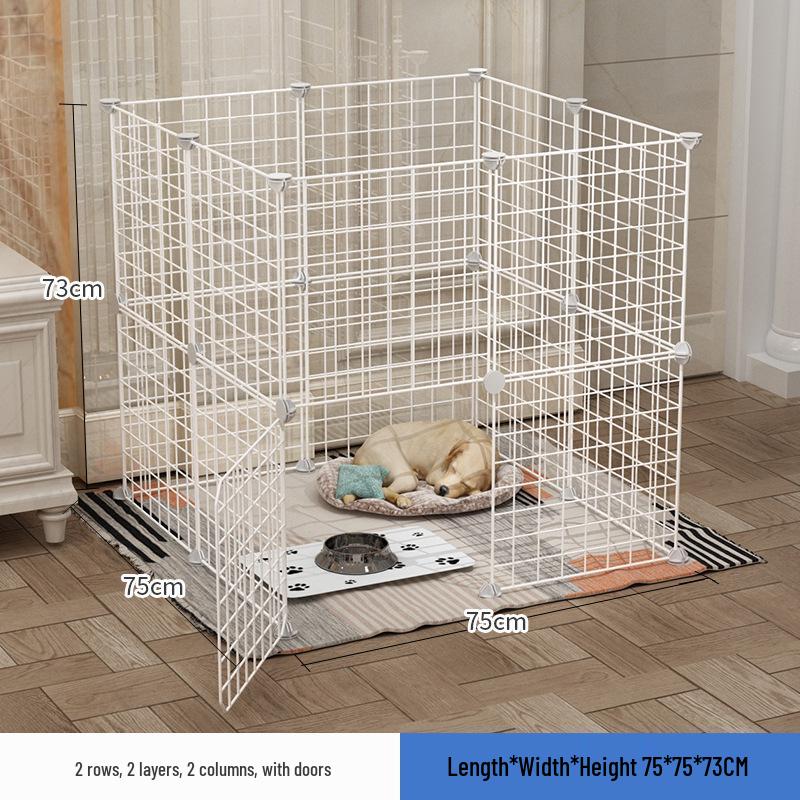 Pet Fence: Indoor Medium & Small Dog Gate, Barrier, & Stopper