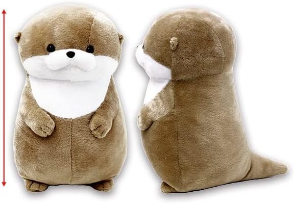 Amuse Otter Usoyan Big Kogechan Plush Toy, Total Length 34cm, 703476