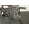 Baggy Jean Shorts Women Summer Big Size Holes To Thin Rough Edge Wide Leg A-line Hot Pants Women