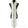 South African Ostrich Hair Top Performance Dress Raw Material Feather Top Diy Hat Scarf Down 2 Meters