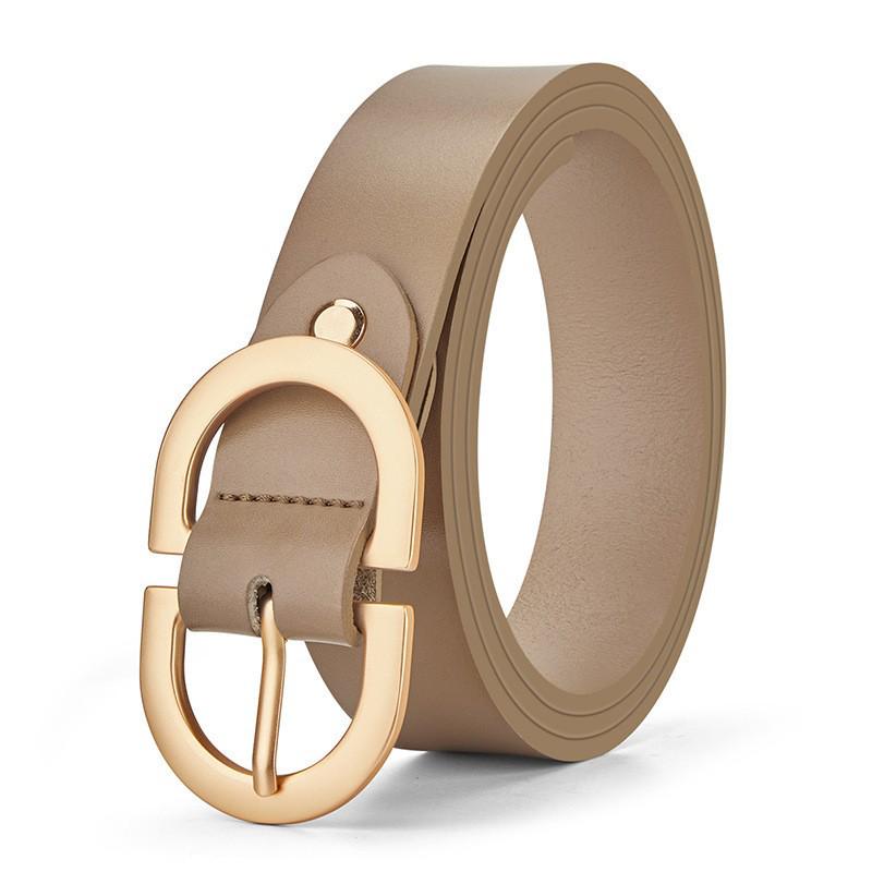 King Paul Damengürtel aus zweilagigem Rindsleder mit Dornschließe