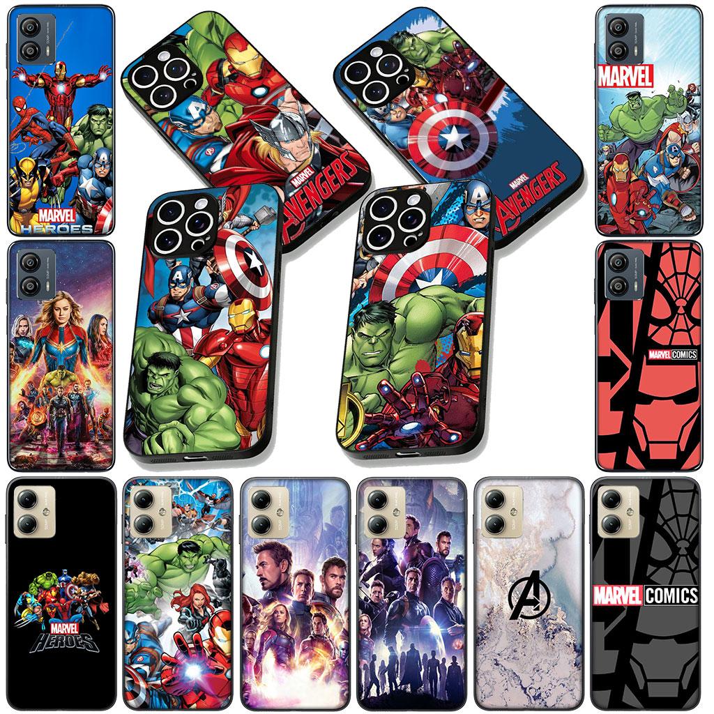 Avengers Marvel Hulk Iron Spider Man Phone Cover for Samsung Galaxy S22 S21 S20 FE Ultra Plus A35 A36 A55 A37 A33 A34 A57 Case