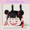Nezha Plush Cartoon Backpack With Padded Shoulder Straps For Daily Use