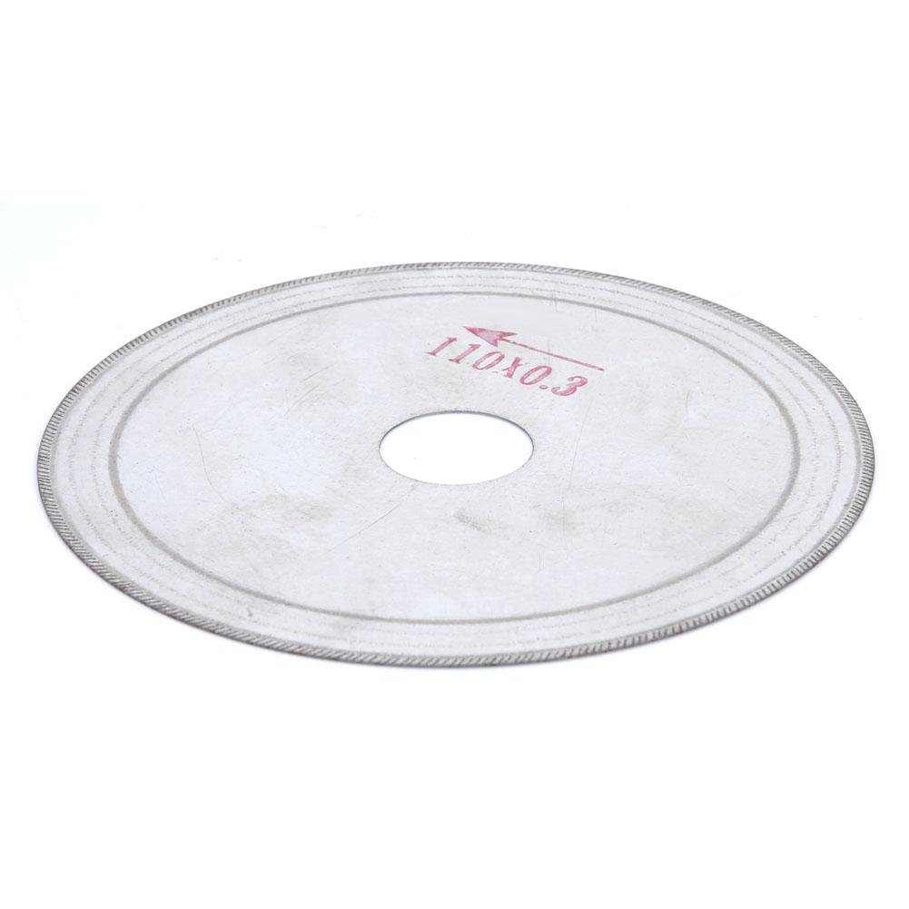 10pcs Ultra thin Diamond Saw Cutting Blade Disc Cutter for Crystal Glass (110*20*0.3mm)