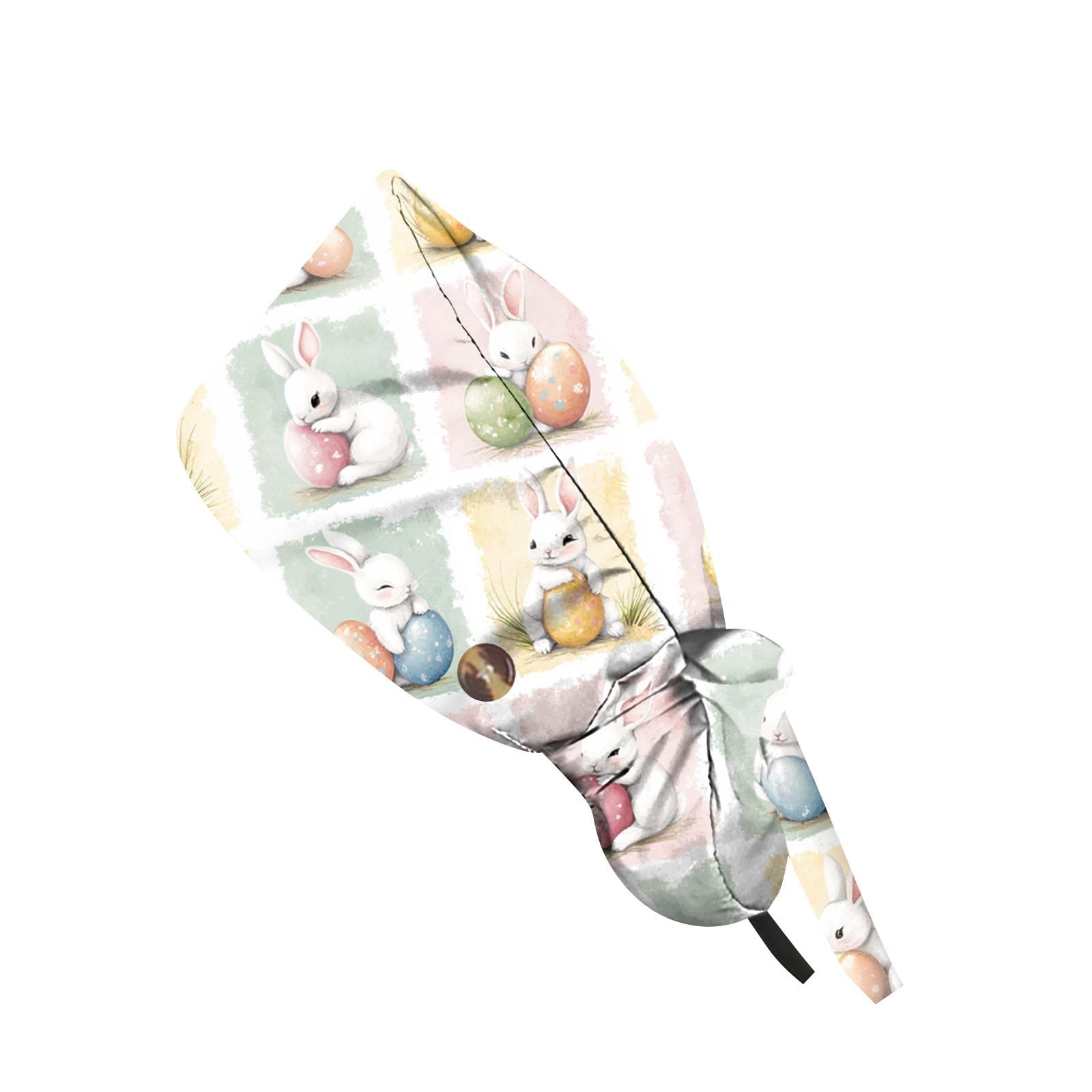 

Модная рабочая кепка с пасхальным принтом, повседневная женская кепка с хвостиком, кепка с мытьем, кепка Baotou One Size