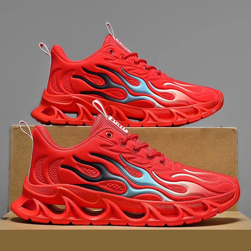 Large Size 2025 Summer New Korean Version of Fashion Running Shoes Trend Beacon Blade Casual Sports Shoes Men's Shoes