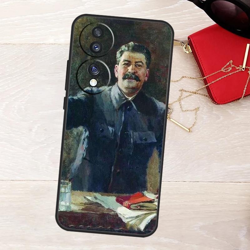 Russian Commander Stalin Case For Honor Magic 8 5 6 7 Lite 50 70 90 200 400 Pro X8b X8c X9a X9b X9c X9d Win RT Cover