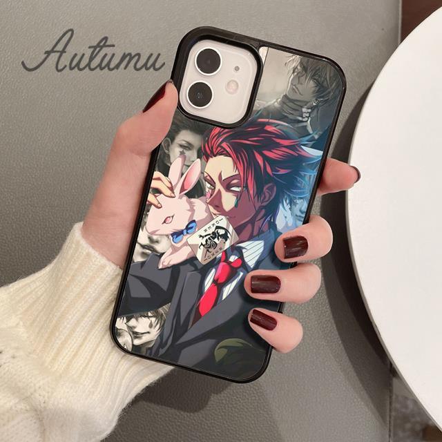 Custodia per telefono Hisoka Anime Hunter X hunter per iPhone 11 12 13 14 Pro Max mini X XR XS SE 2020 6S 7 8 Plus Galaxy S21 S22