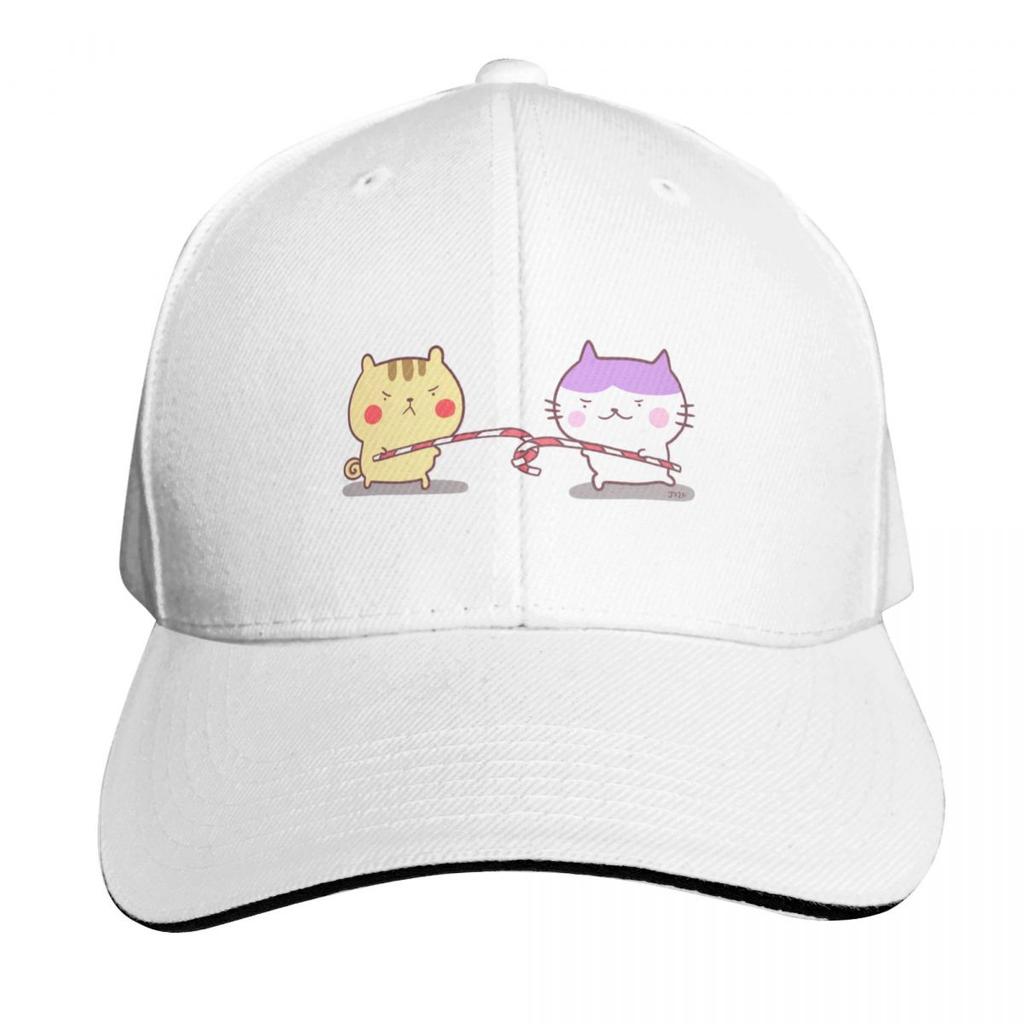 Candy Fight  Maeko and River Baseball Cap Fashion Beach Anime hats for Unisex Horse Hat Unisexs Baseball Womens