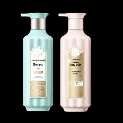 Sansheng Flowers Essential Oil Fragrance Shampoo & Shower Gel Set