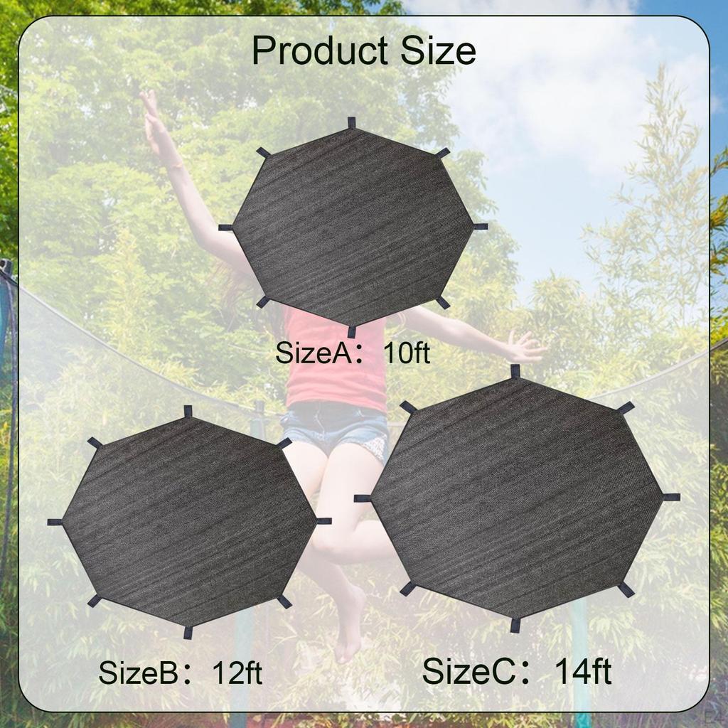 Stínící plachta na trampolínu Markýza Příslušenství Víceúčelová pro dětskou hru Léto Zahrada Slunce