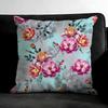 Classic Floral Print Elegant Cushion Cover Pillowcase Ultra Soft Skin Friendly Fabric Cloud Like Comfort & Concealed Zipper