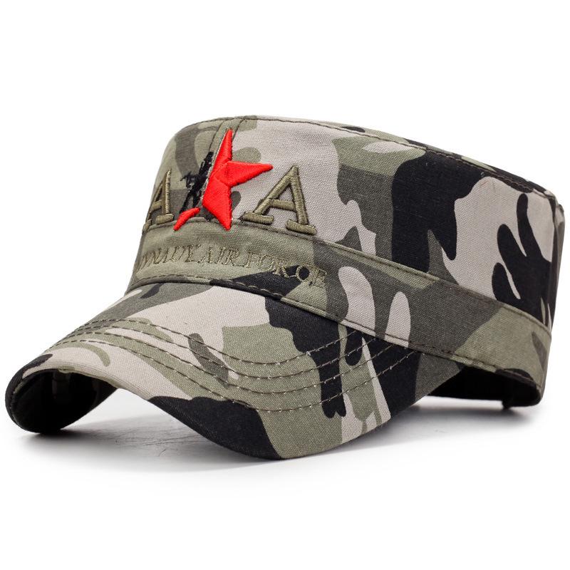 Herren-Schiebermütze im koreanischen Camouflage-Stil – trendige, lässige Entenschnabelmütze für Frühling/Herbst