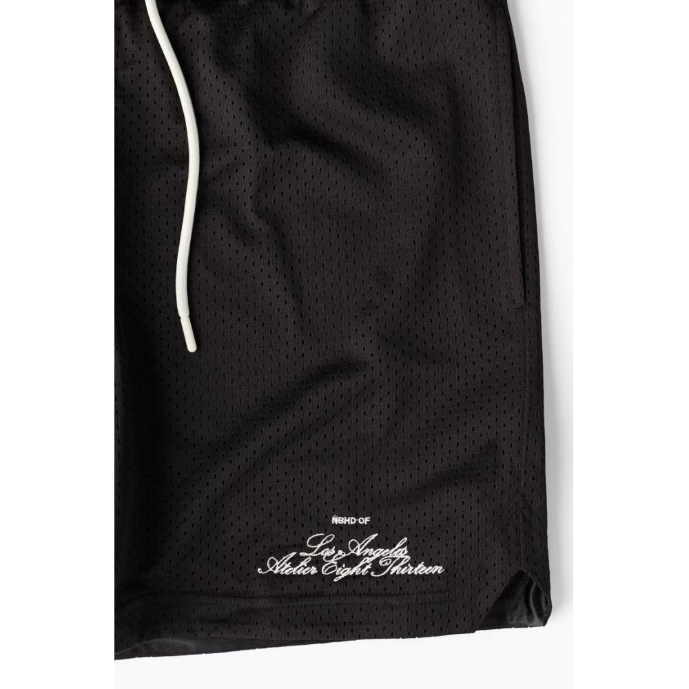 H M Regular Fit MesH sHorts Black