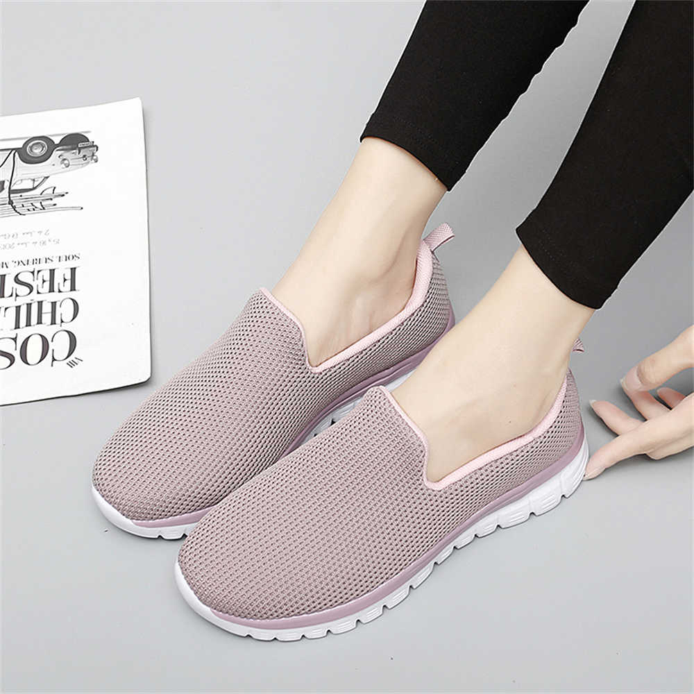 Extra Large Sizes 35-40 Large Size Women's Shoes Vulcanize Women Sneakers Blue Sports And Fitness 2025summer Authentic 0