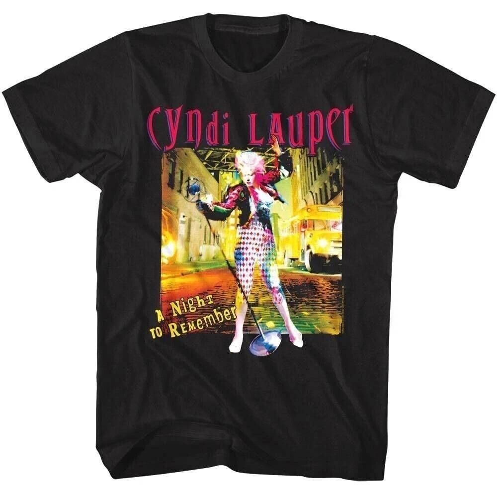Cyndi Lauper A Night to Remember Men s T Shirt XL