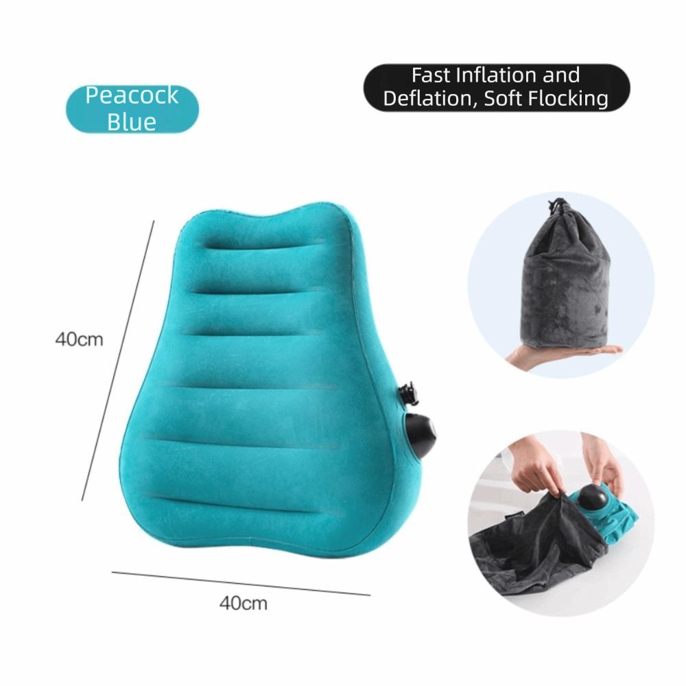 Ultralight Ergonomic Lumbar Support Pillow Press Type Waist Protection Waist Protection Cushion Daily Use Enhances Back Comfort синий 2080₽