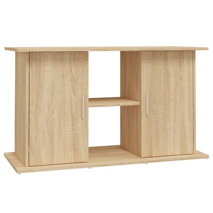 VidaXL Support d'aquarium chêne sonoma 101x41x58 cm bois d'ingénierie 833610