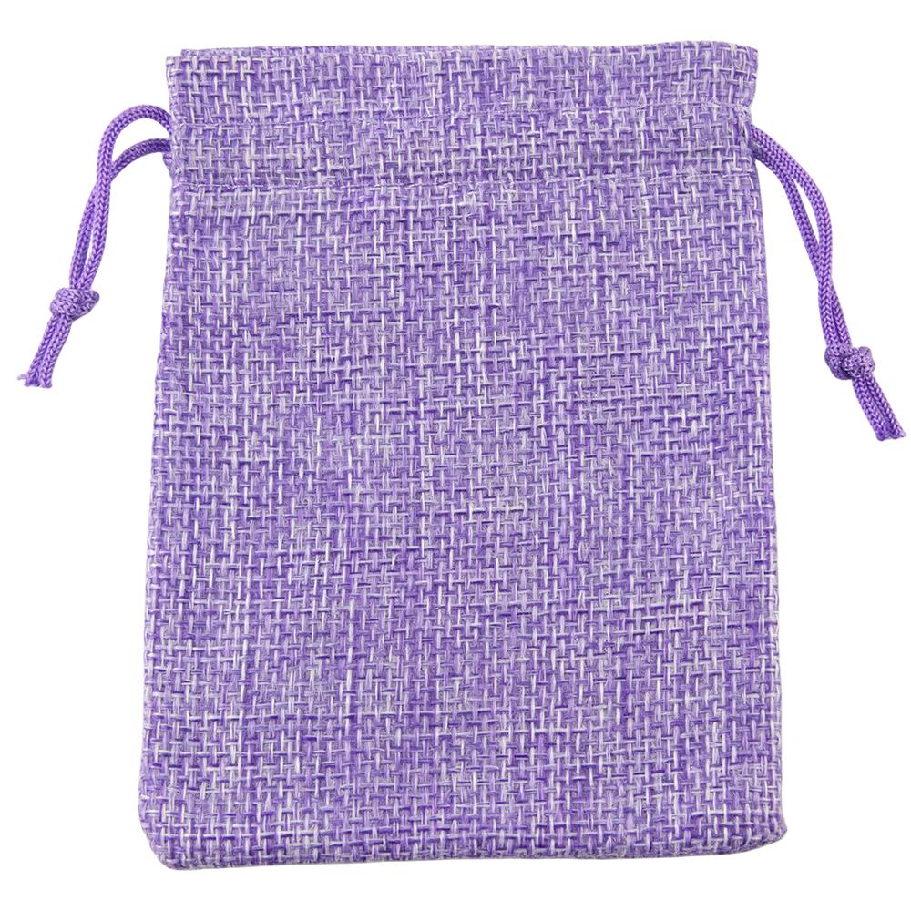 Dice Bag, 10pcs 93mm*125mm Jewellery Bags Burlap Pouch with Drawstring for Jewellery Tarot Dice Gift Packaging Bags