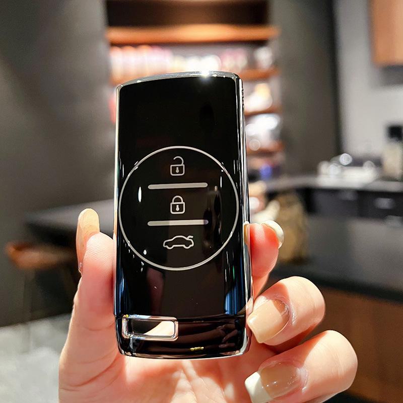 Chery Xingtu TX Tiggo 7 Key Cover for 21 Models - High-End Shell with Buckle for Zhuifeng Lingyun Lanyue LX, 3X and 5X Cars.