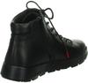 Think COMODA Stiefel mit Reißverschluss und Schnürsenkeln schwarz