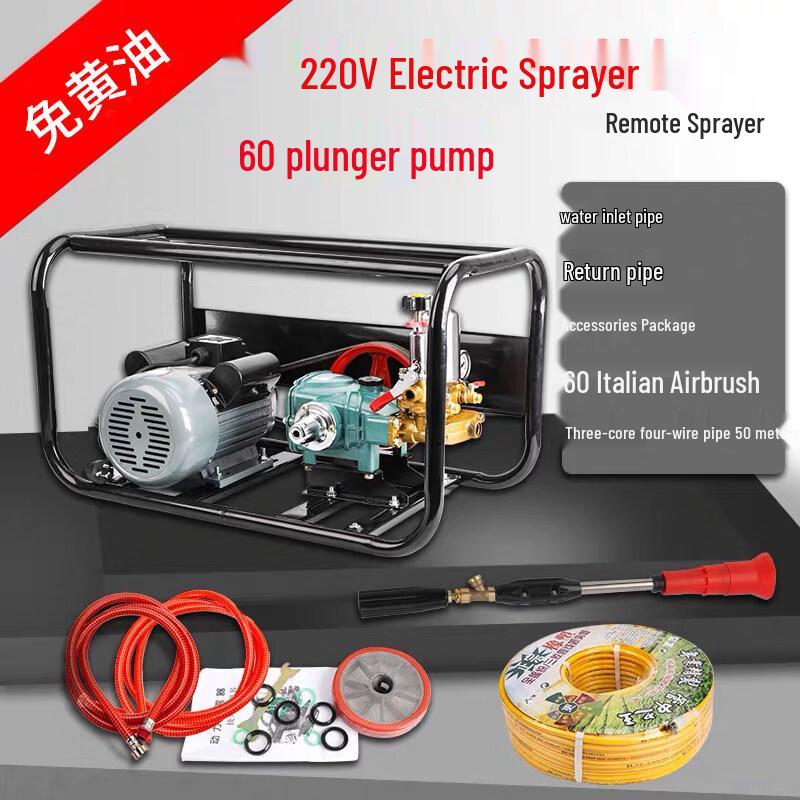 Rongyu 220V Electric High-Pressure Agricultural Sprayer