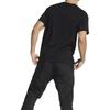 Jordan Flight T Shirts Men's Black Crew Neck Moderate Straight Fit AO0665-011
