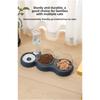 Double Bowl Automatic Pet Feeder Water Dispenser Cat Basin Dog Bowl Cat Bowl Cat Supplies Water Dispenser