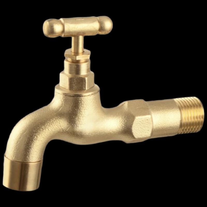 Jing He Wen All-Copper Outdoor Mop Pool Faucet